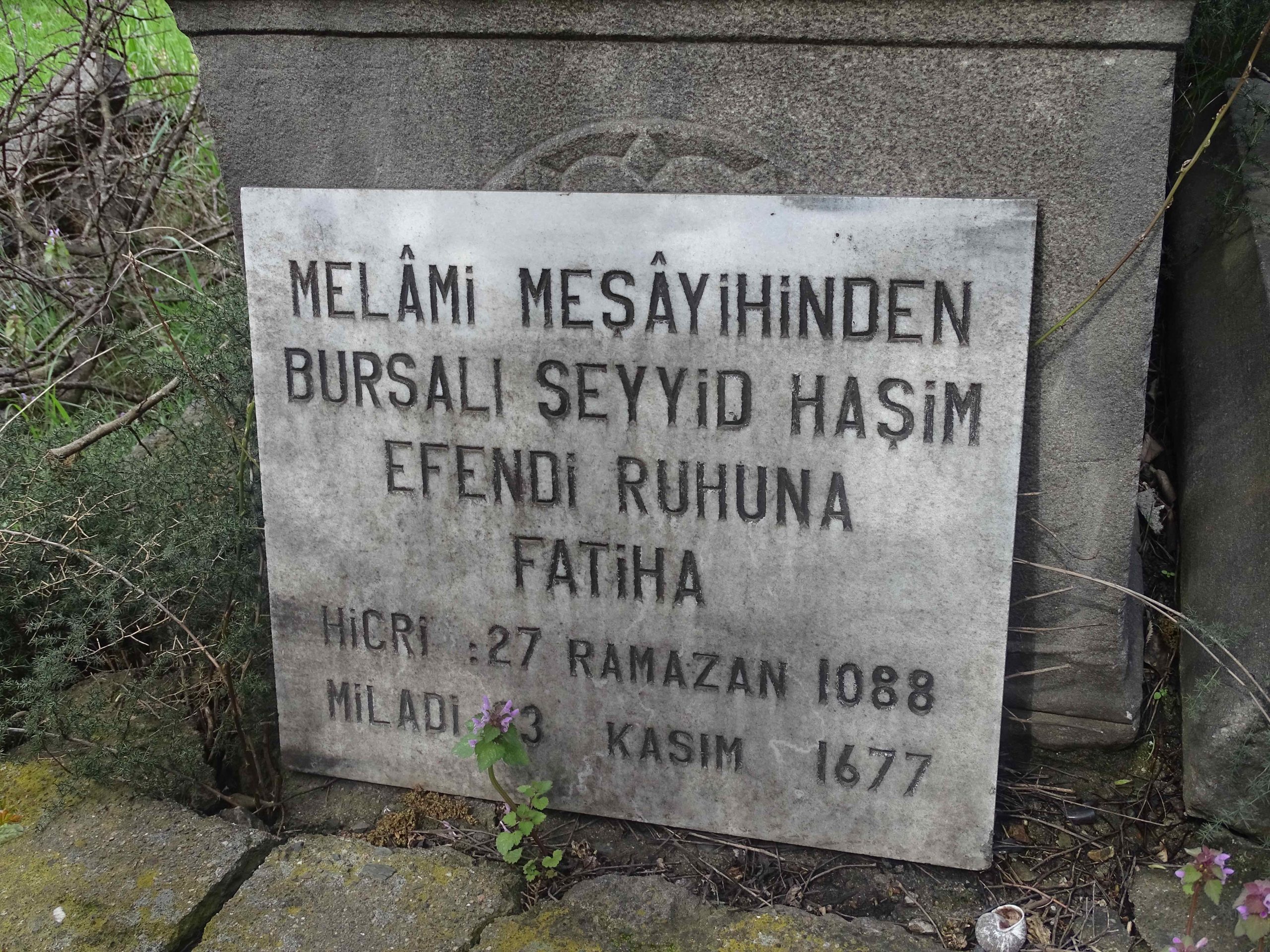 Bursalı Seyyid Haşim Efendi (k.s.)