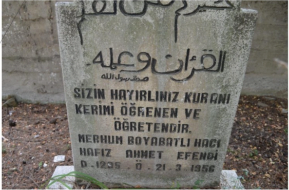 Boyabatlı Hacı Hafız Ahmet Efendi