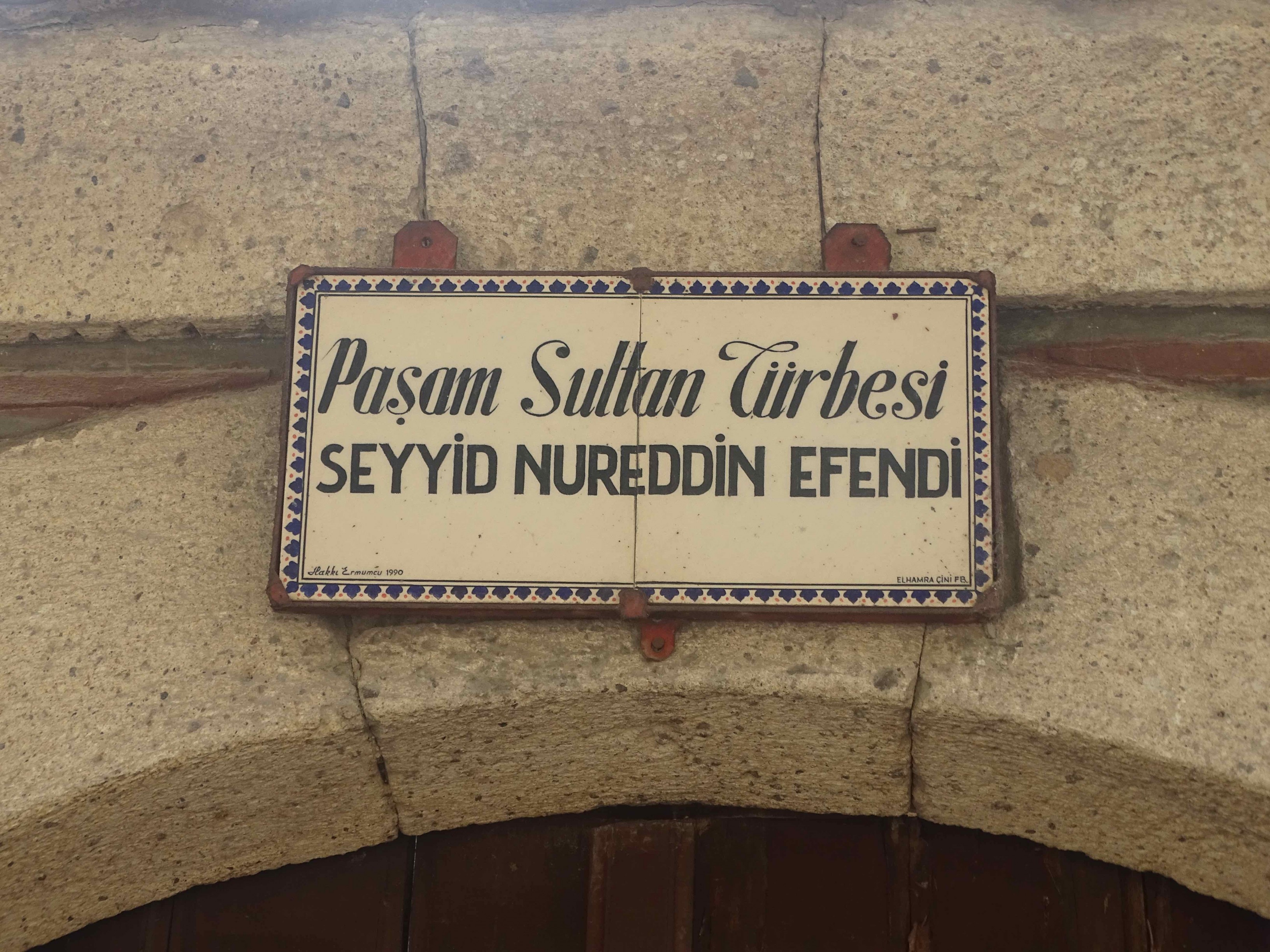 Paşam Sultan - Seyid Nureddin