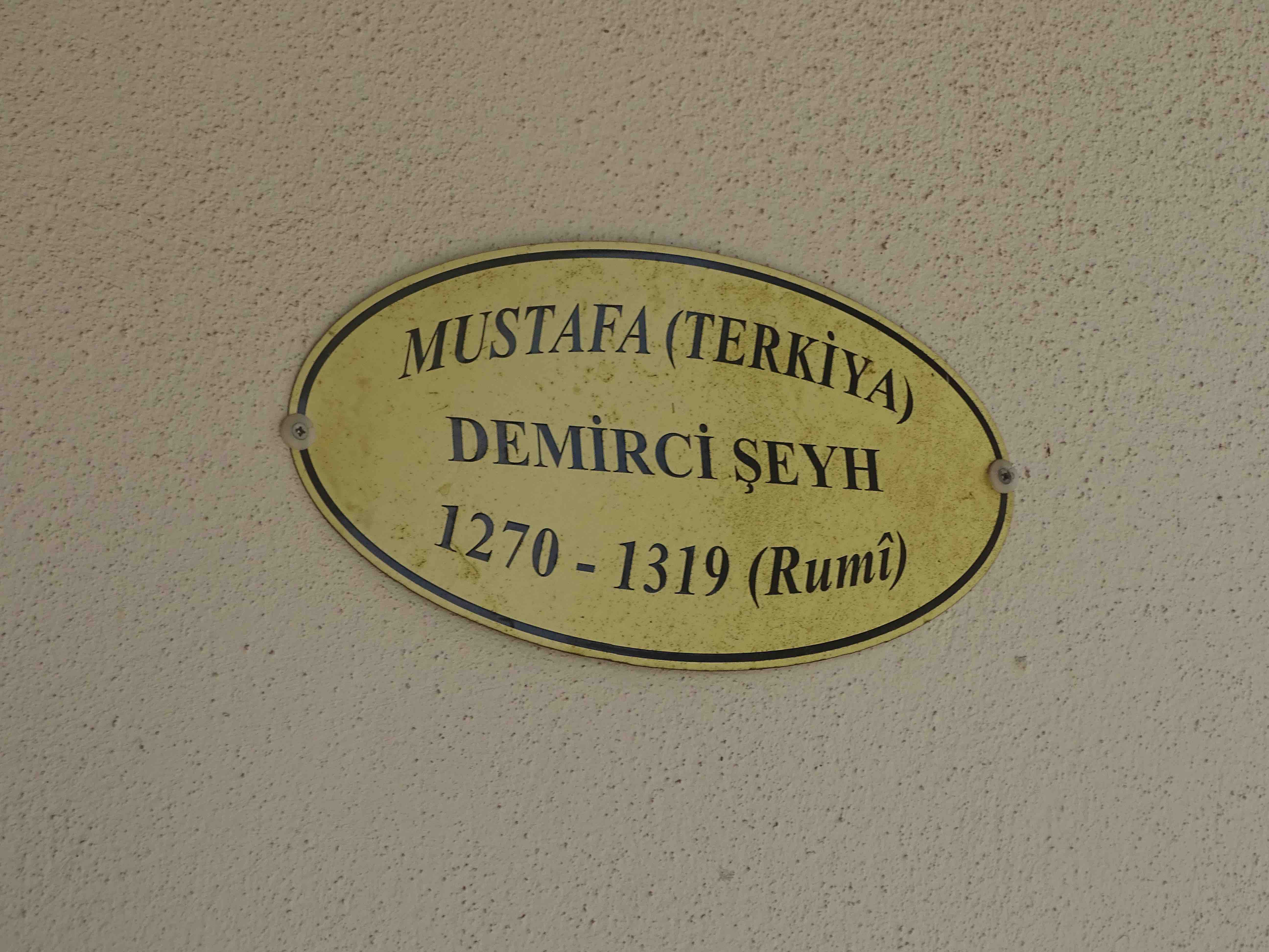 Demirci Şeyh Mustafa Efendi