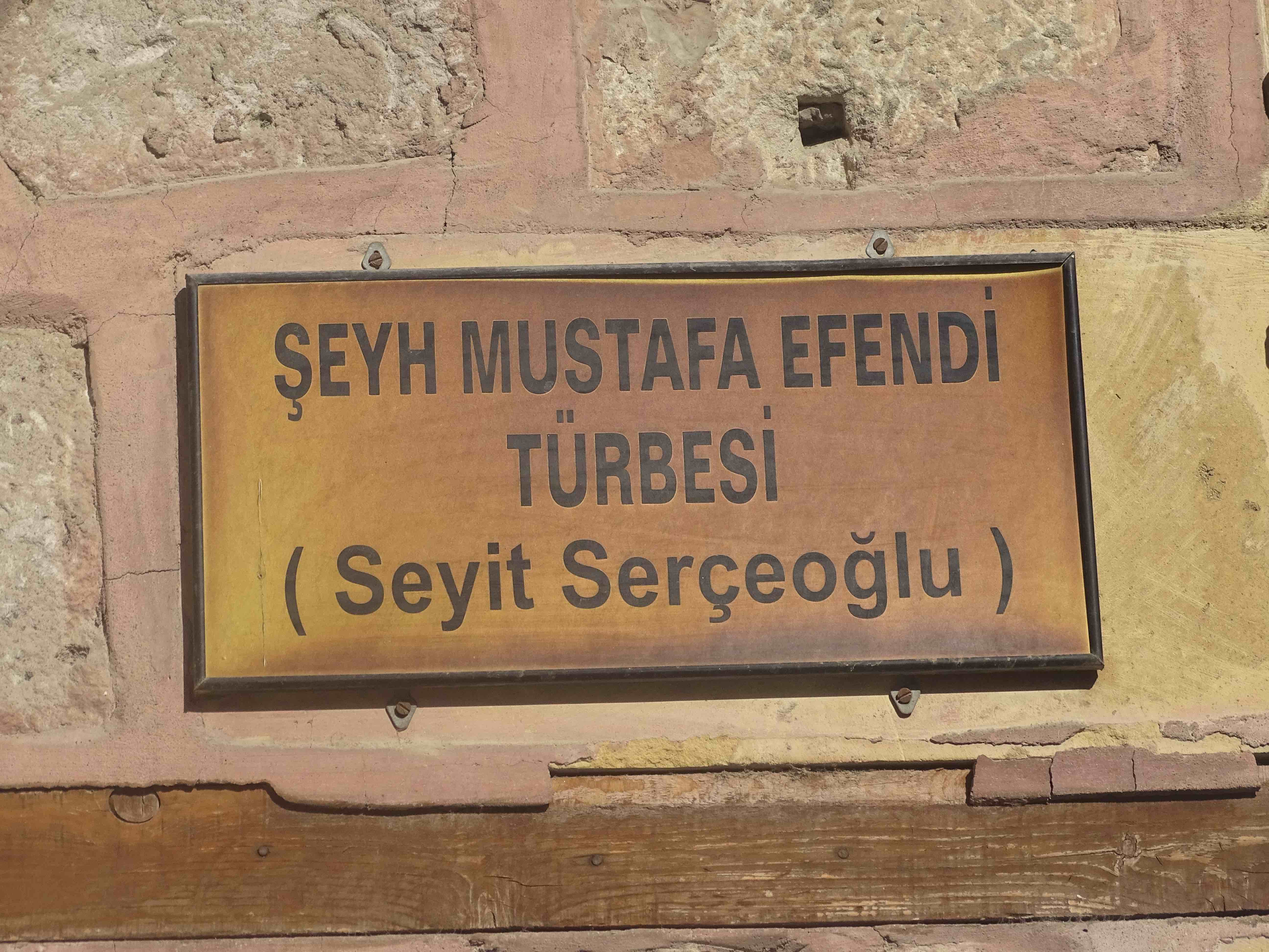 Şeyh Mustafa Efendi – Seyit Serçeoğlu Türbesi