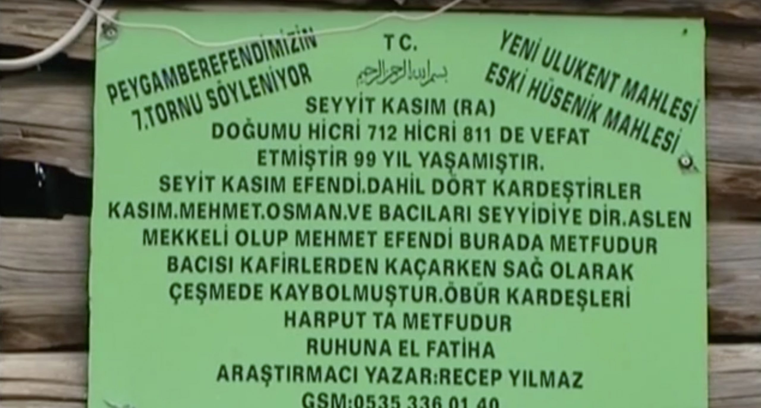 Seyyid Kasım Türbesi