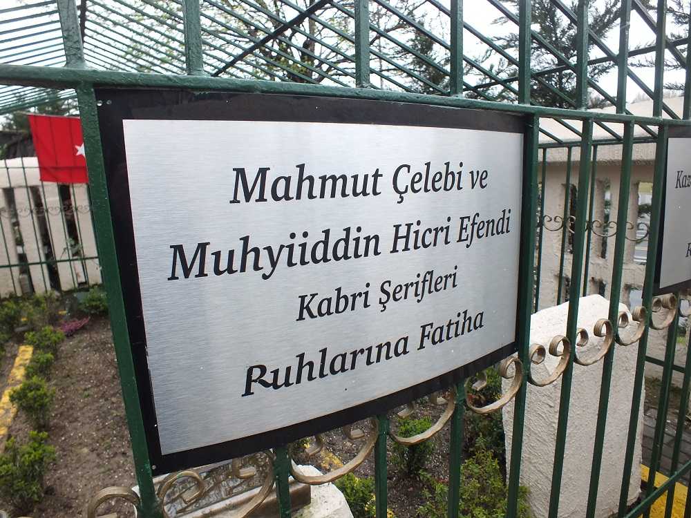 Muhyiddin Hicri Efendi ve Mahmut çelebi