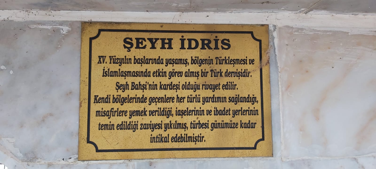 Şeyh İdris Türbesi