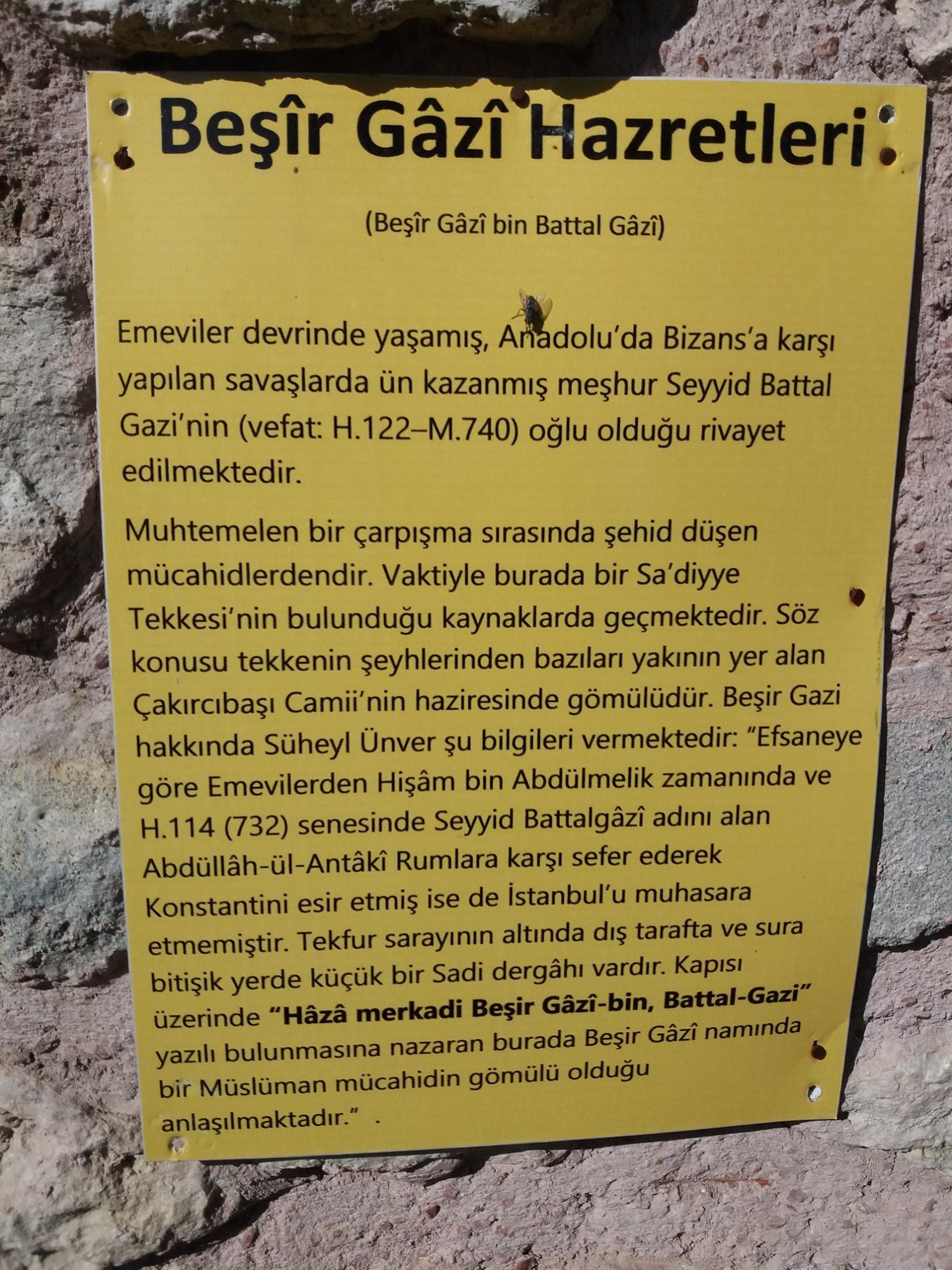 Beşir Gazi Türbesi