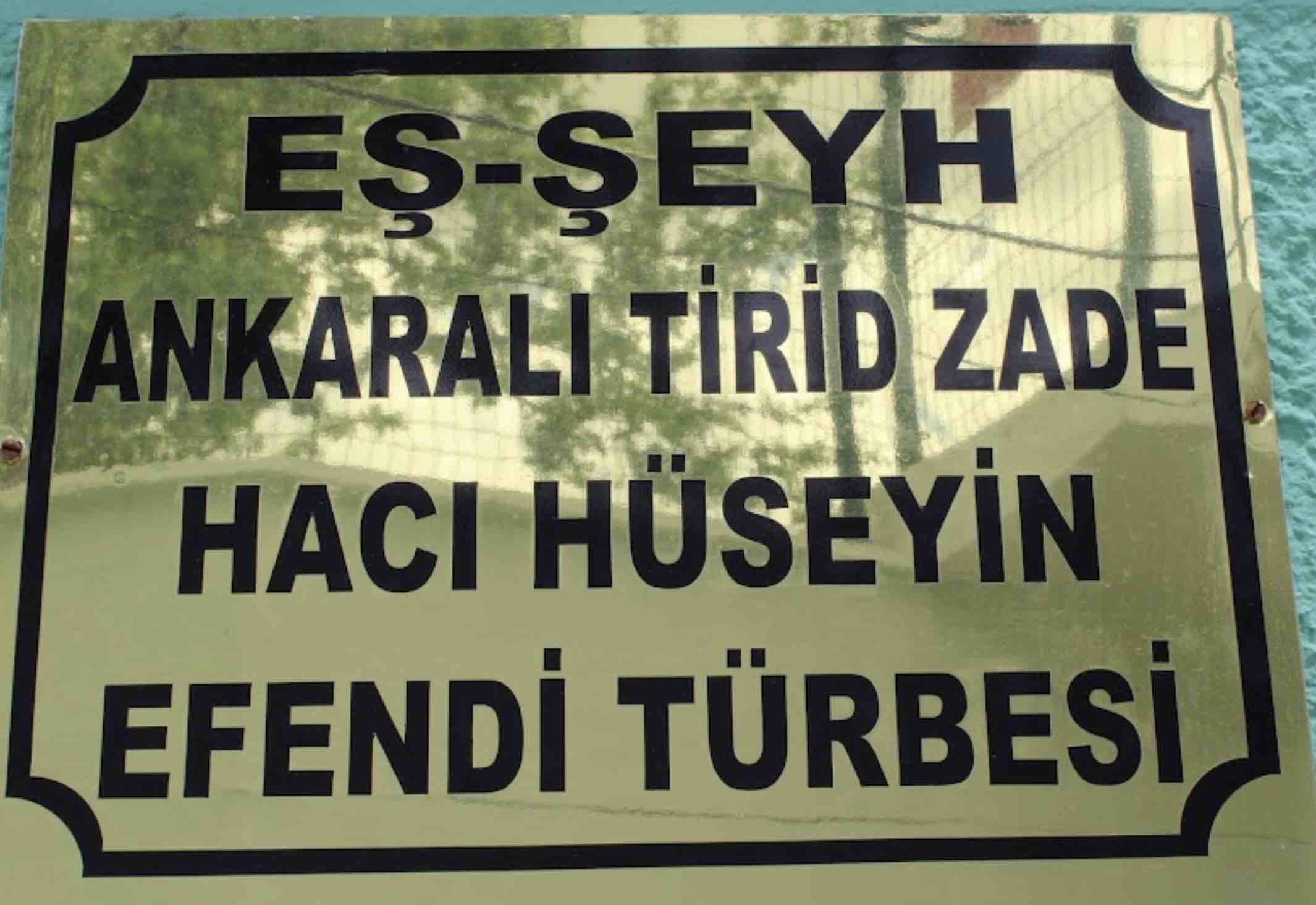 Tiridzade Hüseyin Efendi